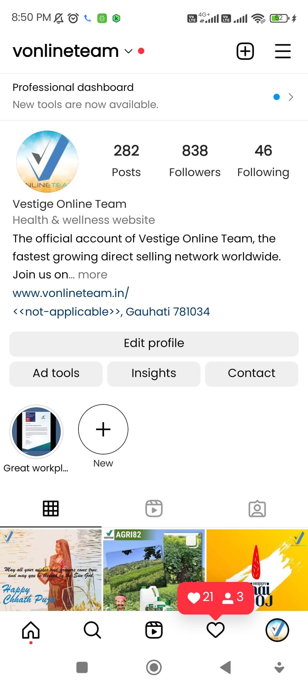 Vestige Online Team